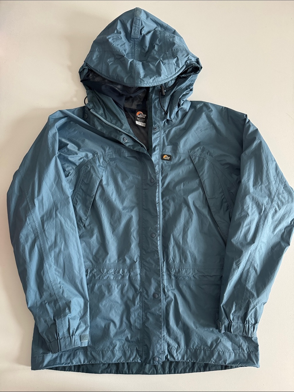 Vintage Lowe Alpine Triple Point Waterproof Jacket | Ocean Blue